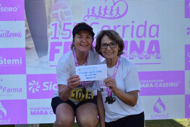 15ª Corrida Feminina, em Comemoração à Semana da Mulher, movimentou a manhã de domingo, dia 16, em Iguatemi