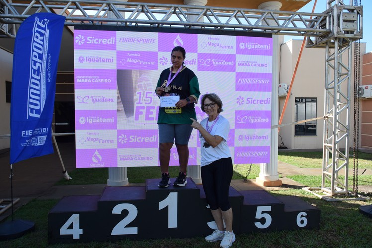 15ª Corrida Feminina, em Comemoração à Semana da Mulher, movimentou a manhã de domingo, dia 16, em Iguatemi