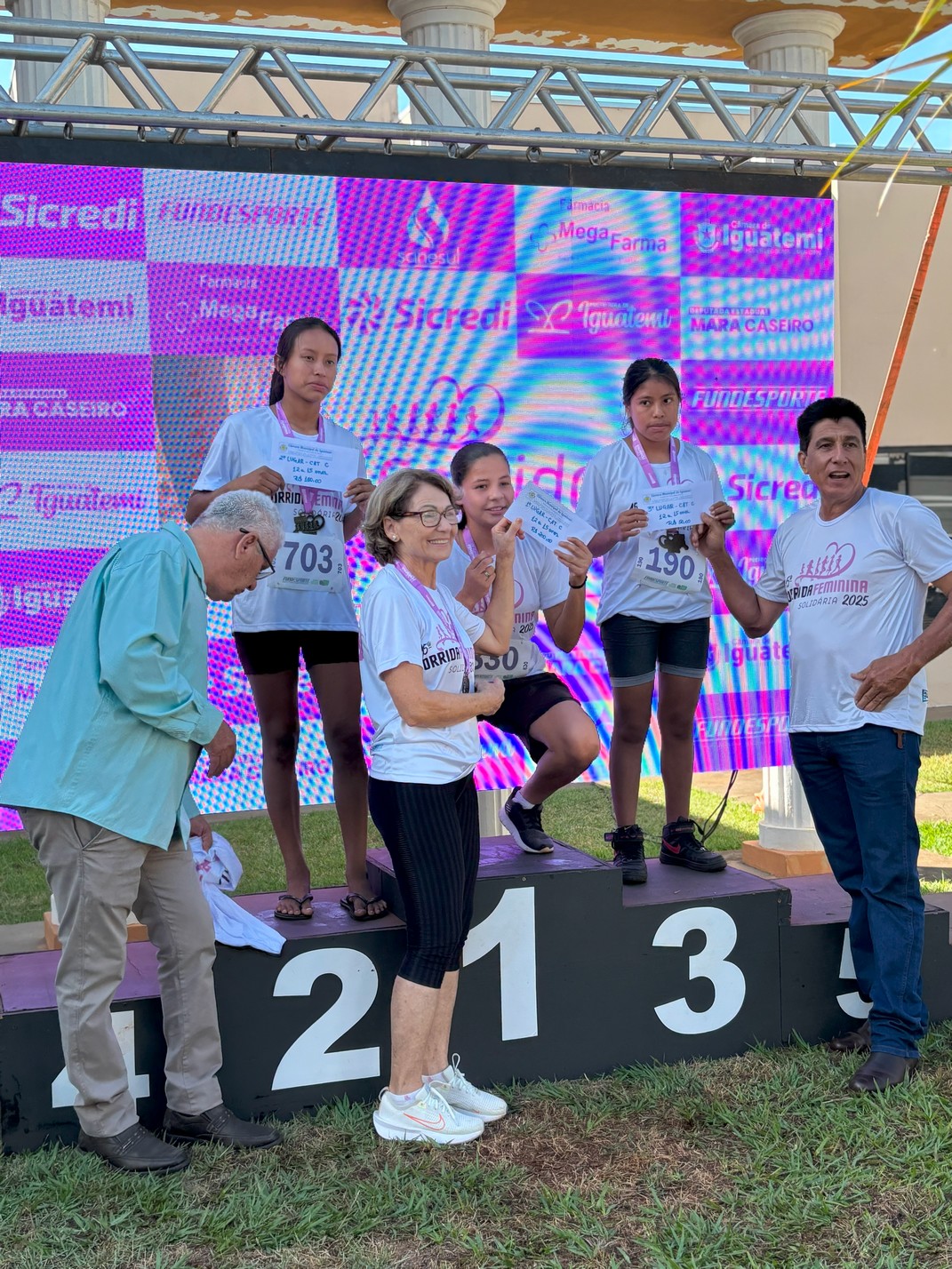 15ª Corrida Feminina, em Comemoração à Semana da Mulher, movimentou a manhã de domingo, dia 16, em Iguatemi