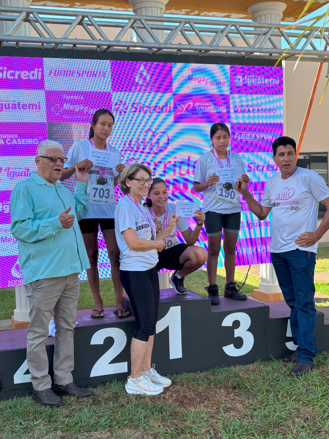 15ª Corrida Feminina, em Comemoração à Semana da Mulher, movimentou a manhã de domingo, dia 16, em Iguatemi