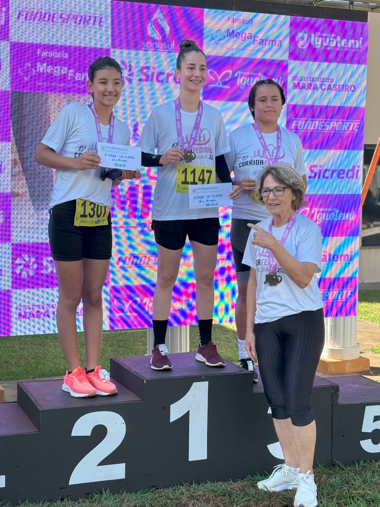 15ª Corrida Feminina, em Comemoração à Semana da Mulher, movimentou a manhã de domingo, dia 16, em Iguatemi