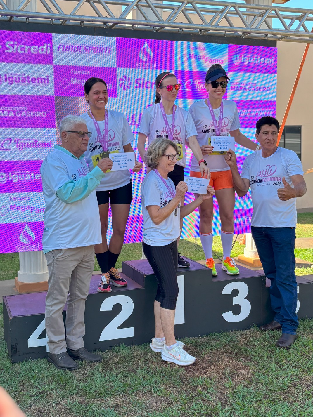 15ª Corrida Feminina, em Comemoração à Semana da Mulher, movimentou a manhã de domingo, dia 16, em Iguatemi