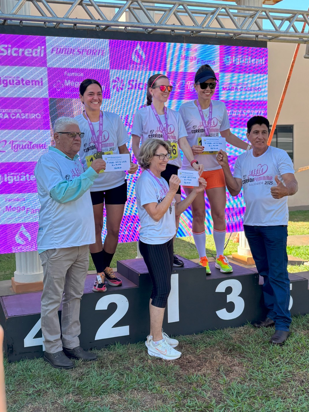 15ª Corrida Feminina, em Comemoração à Semana da Mulher, movimentou a manhã de domingo, dia 16, em Iguatemi