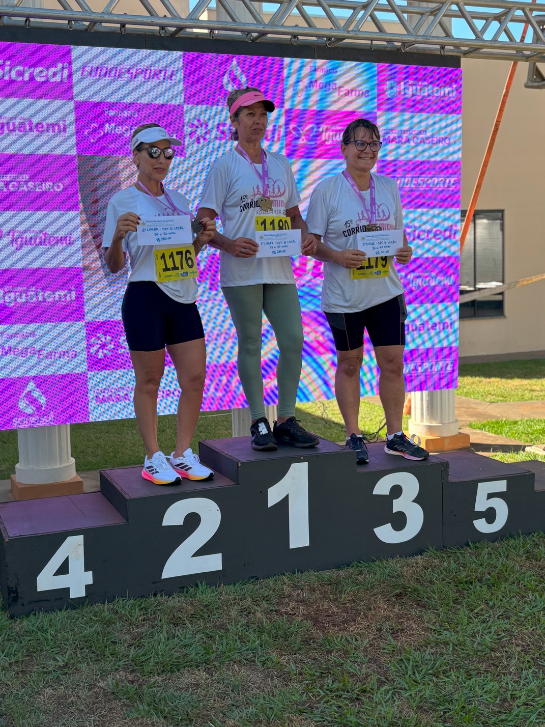 15ª Corrida Feminina, em Comemoração à Semana da Mulher, movimentou a manhã de domingo, dia 16, em Iguatemi