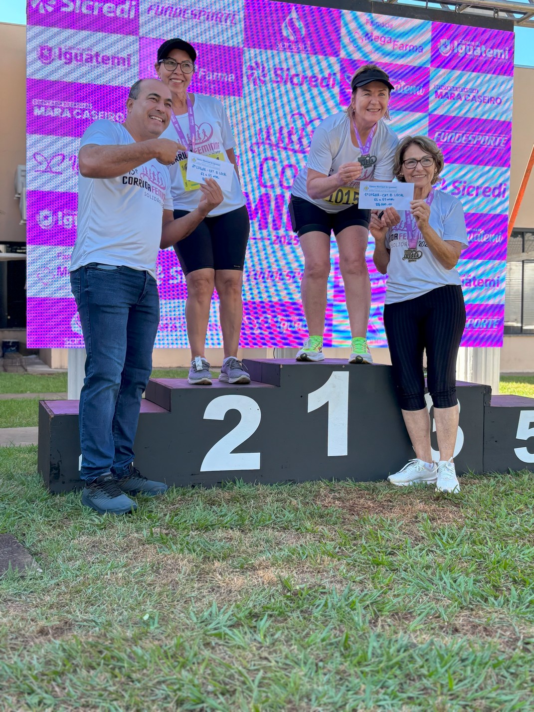 15ª Corrida Feminina, em Comemoração à Semana da Mulher, movimentou a manhã de domingo, dia 16, em Iguatemi