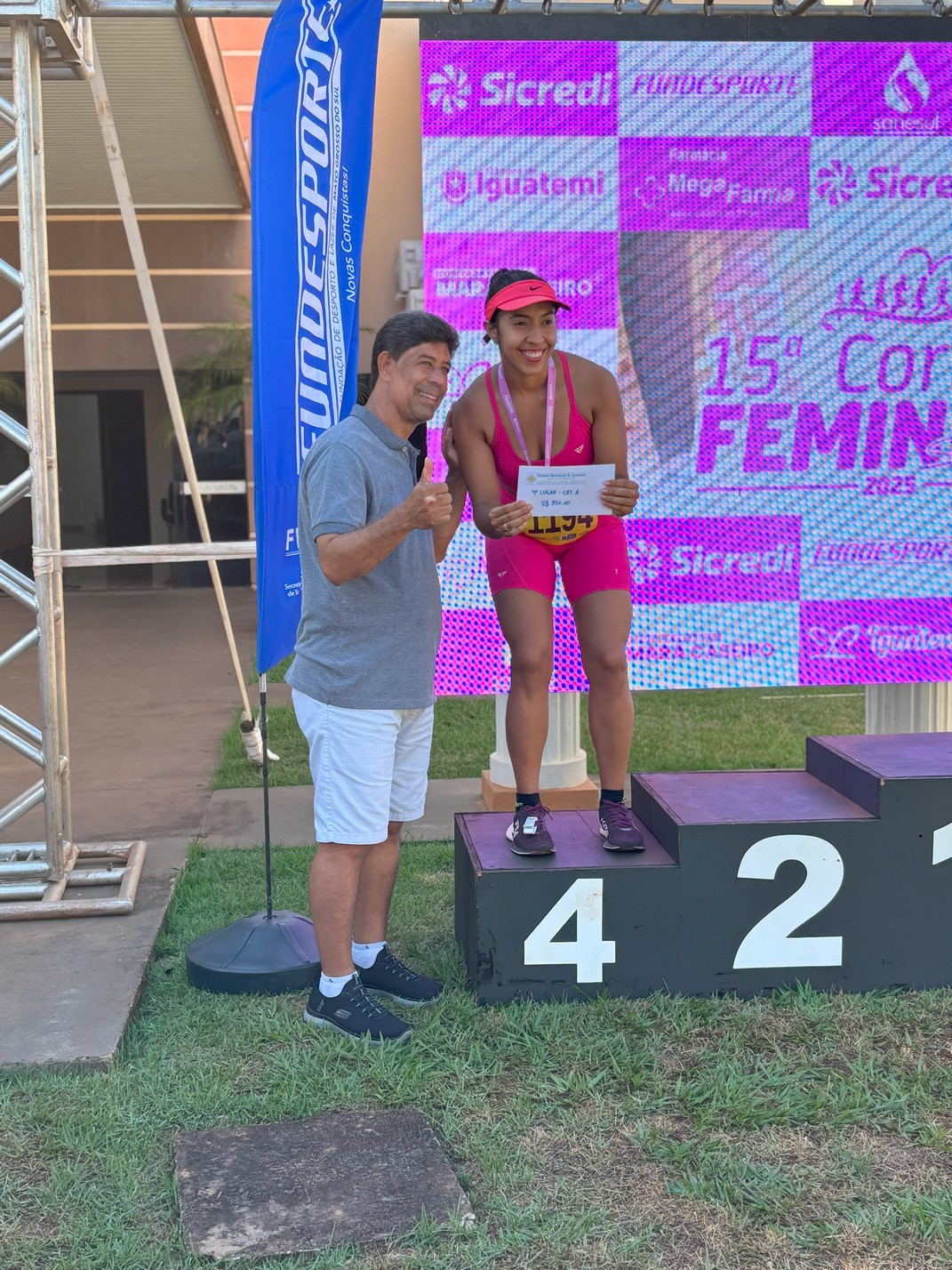 15ª Corrida Feminina, em Comemoração à Semana da Mulher, movimentou a manhã de domingo, dia 16, em Iguatemi