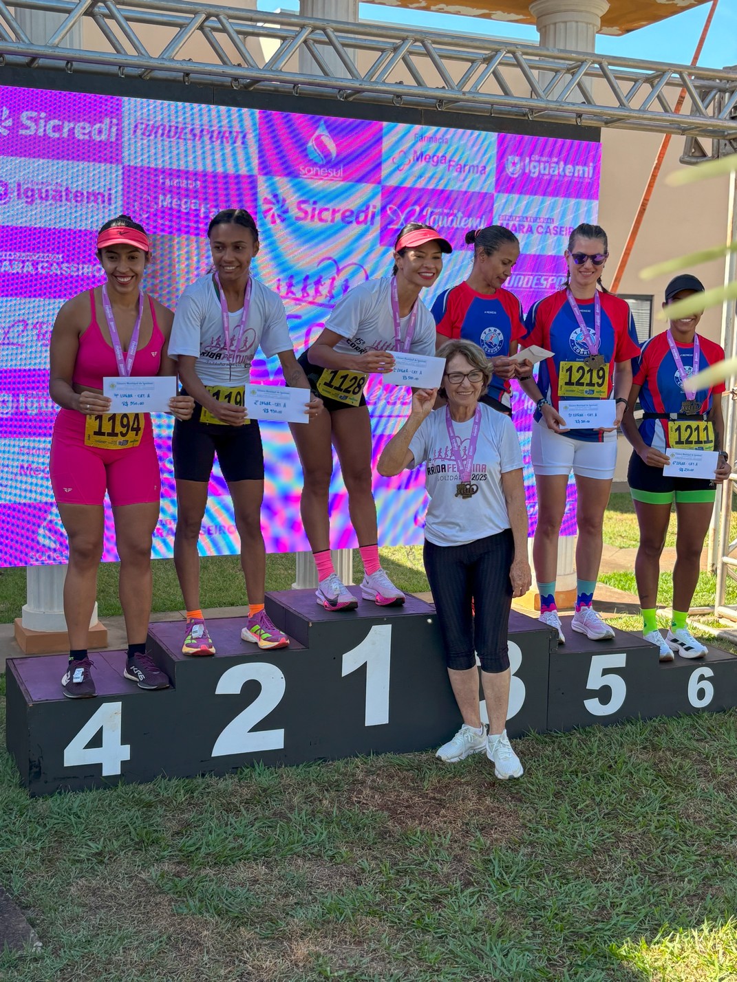 15ª Corrida Feminina, em Comemoração à Semana da Mulher, movimentou a manhã de domingo, dia 16, em Iguatemi