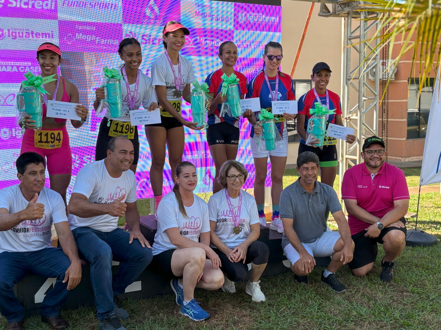 15ª Corrida Feminina, em Comemoração à Semana da Mulher, movimentou a manhã de domingo, dia 16, em Iguatemi