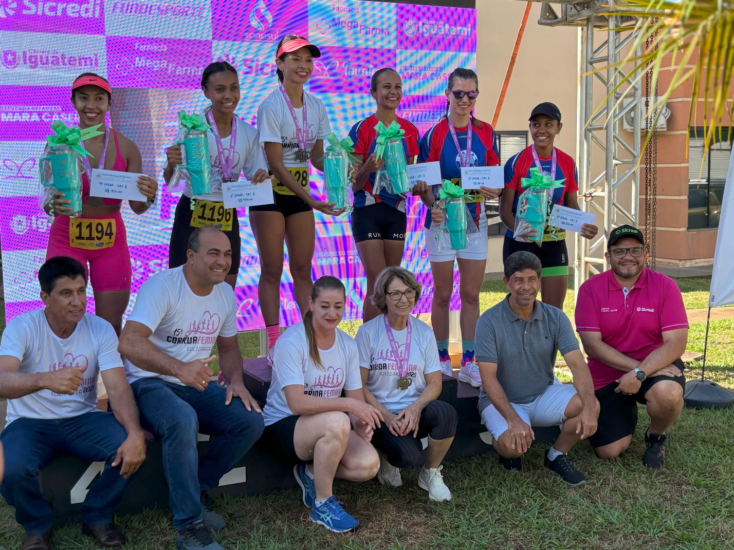 15ª Corrida Feminina, em Comemoração à Semana da Mulher, movimentou a manhã de domingo, dia 16, em Iguatemi