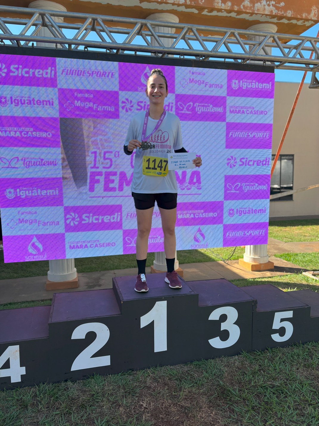 15ª Corrida Feminina, em Comemoração à Semana da Mulher, movimentou a manhã de domingo, dia 16, em Iguatemi