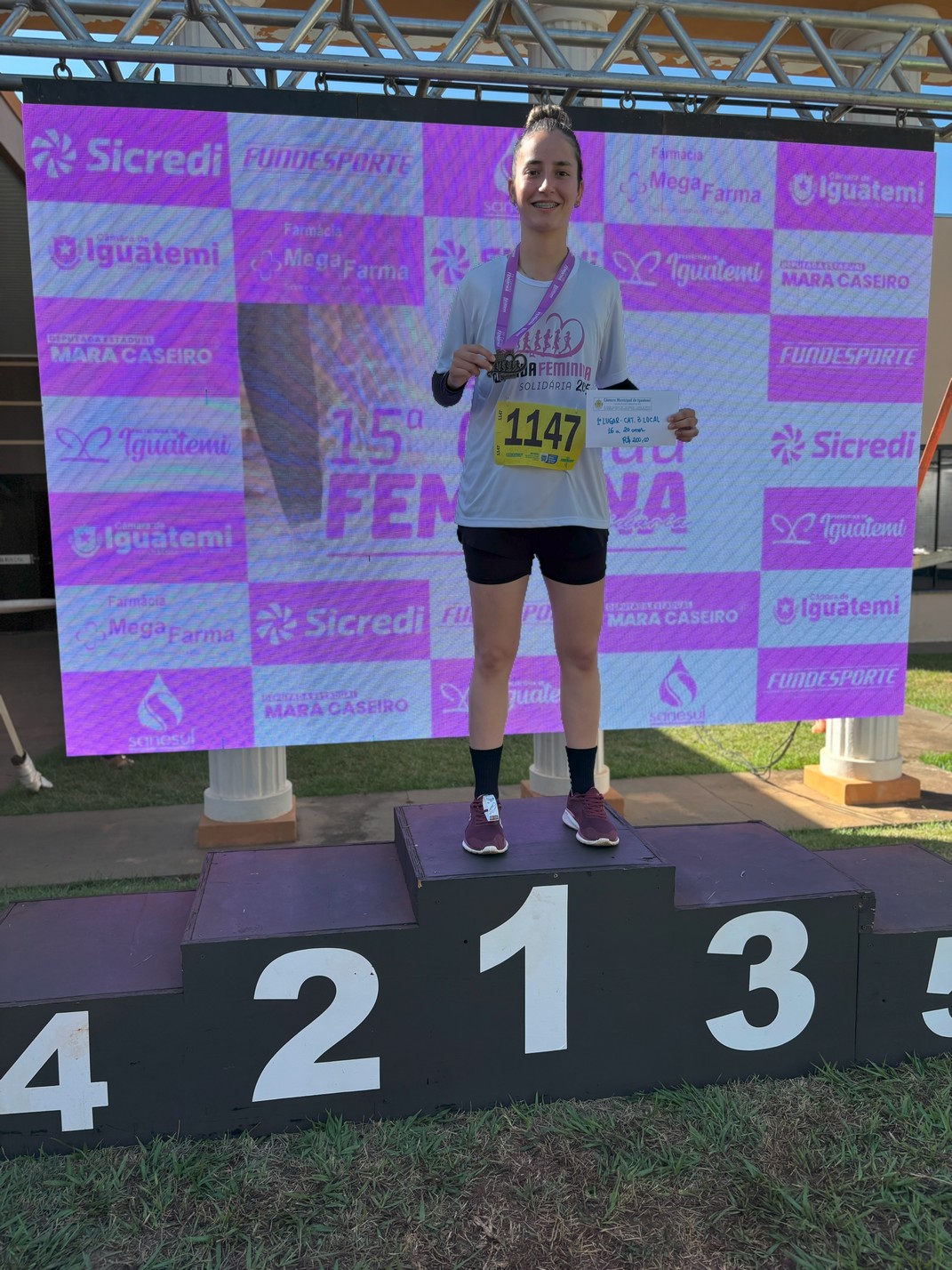 15ª Corrida Feminina, em Comemoração à Semana da Mulher, movimentou a manhã de domingo, dia 16, em Iguatemi