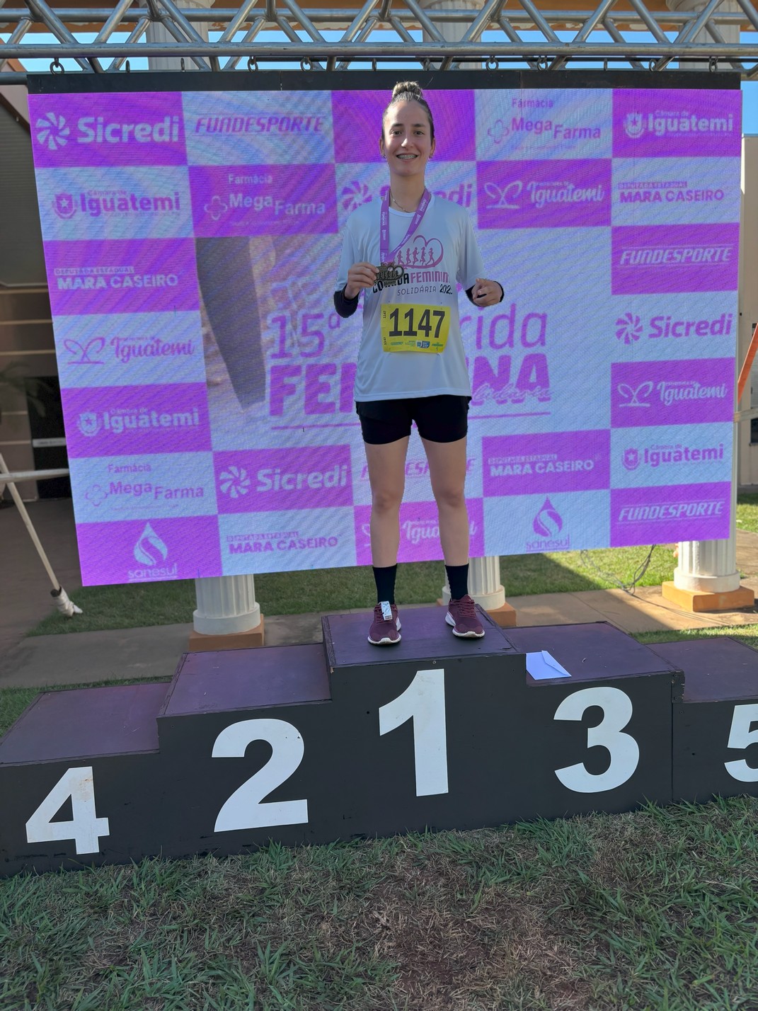 15ª Corrida Feminina, em Comemoração à Semana da Mulher, movimentou a manhã de domingo, dia 16, em Iguatemi