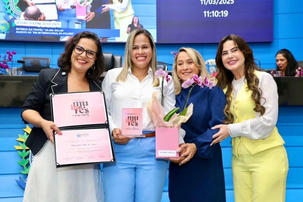 Deputada Mara Caseiro destaca sessão solene da ALEMS em homenagem às mulheres, com a entrega do Troféu Celina Jallad