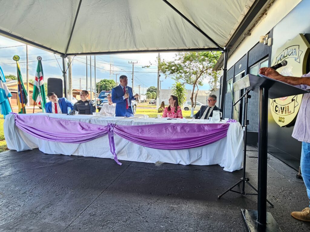 Inauguração de Sala Lilás em Aral Moreira reforça o compromisso da Polícia Civil no combate à violência doméstica em MS