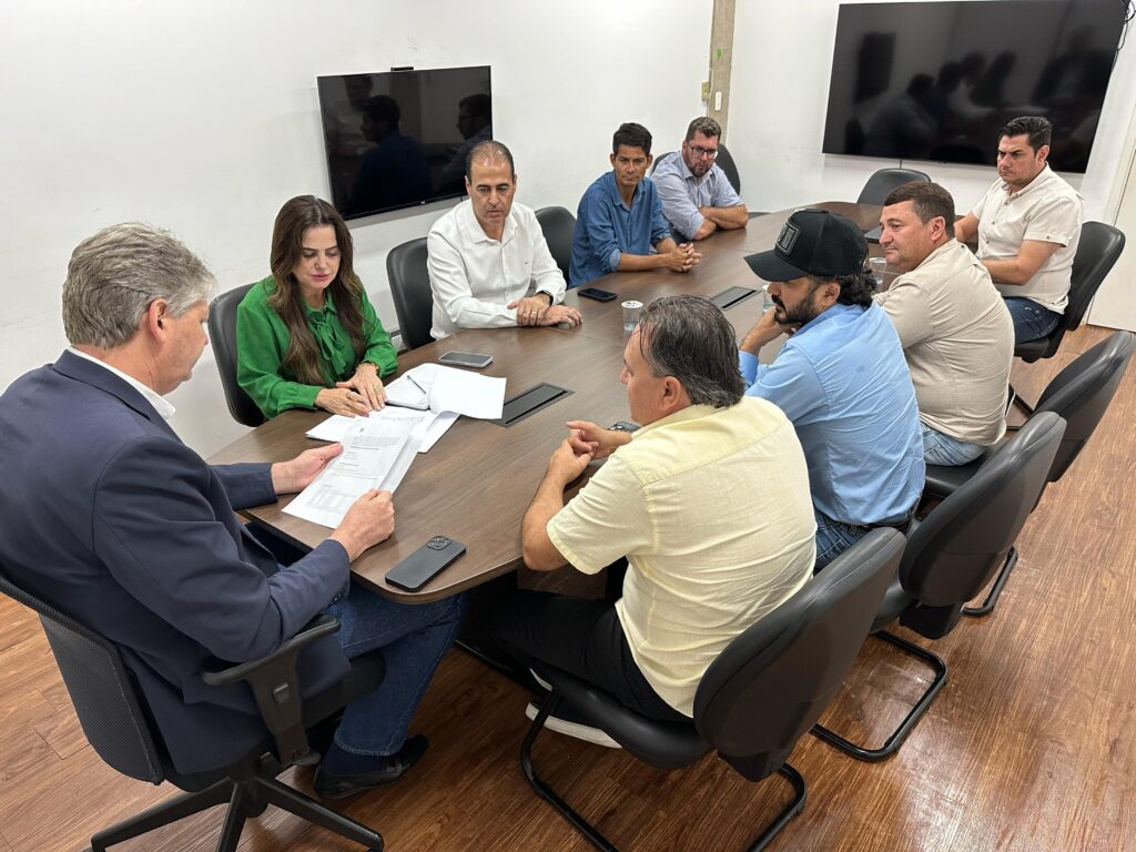 Rogério Torquetti e vereadores buscam apoio do Governo do Estado para instalação de fecularia em Tacuru