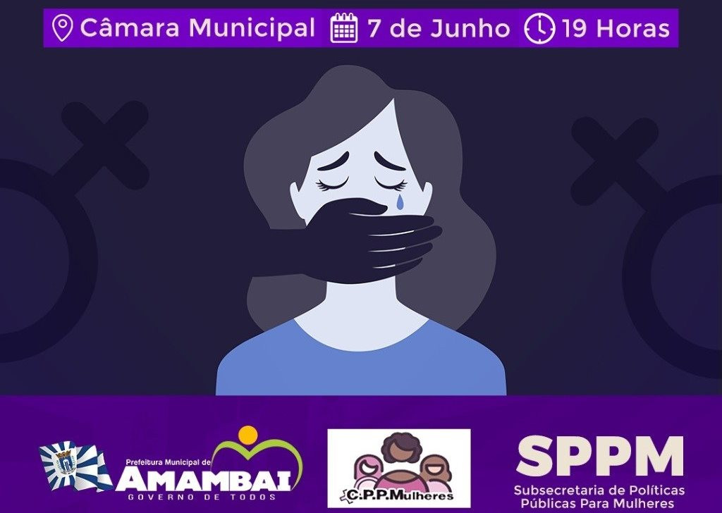 Prefeitura de Amambai promove palestra sobre Relacionamento Abusivo e Feminicídio nesta terça-feira