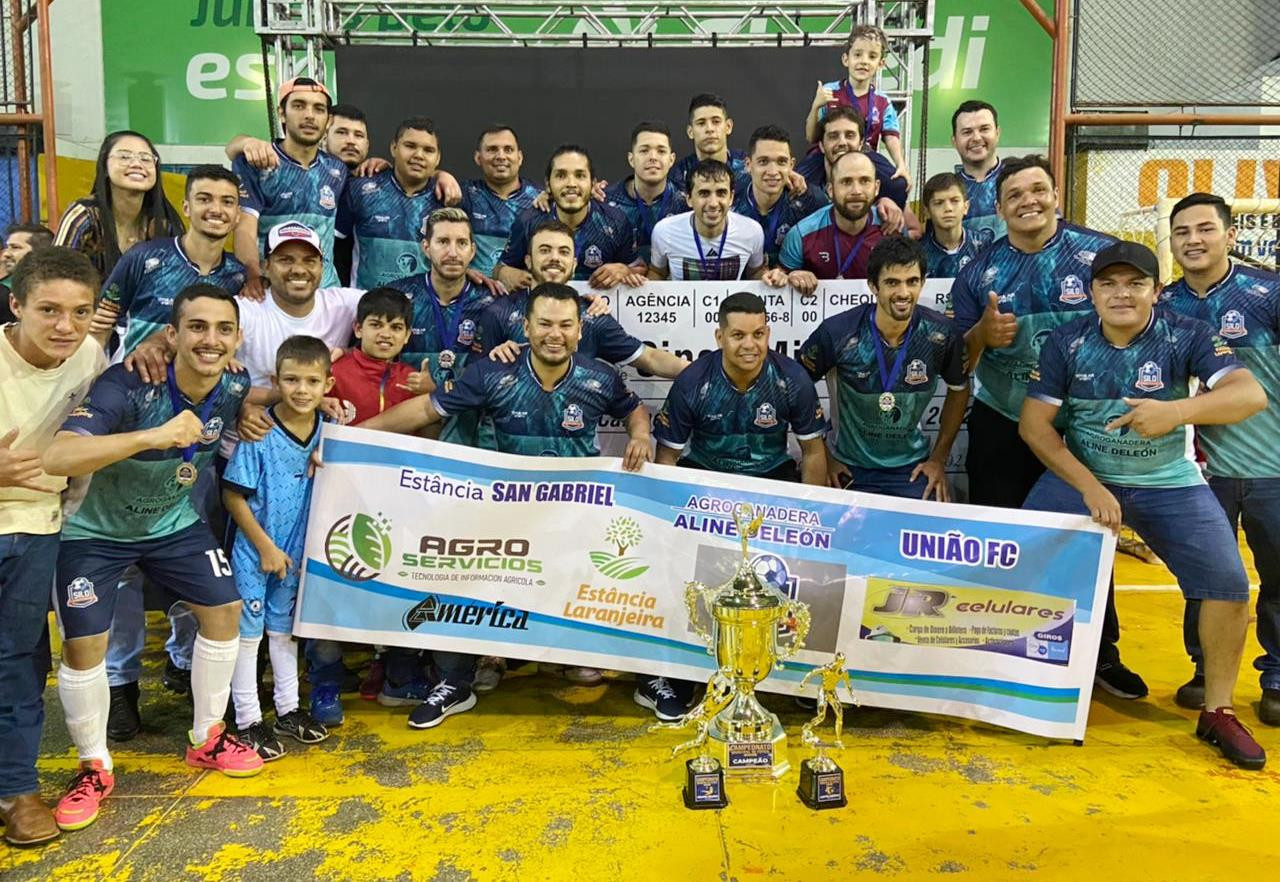 União faz 1x0 na final e conquista o título do Municipal de Futsal 2022 em Coronel Sapucaia