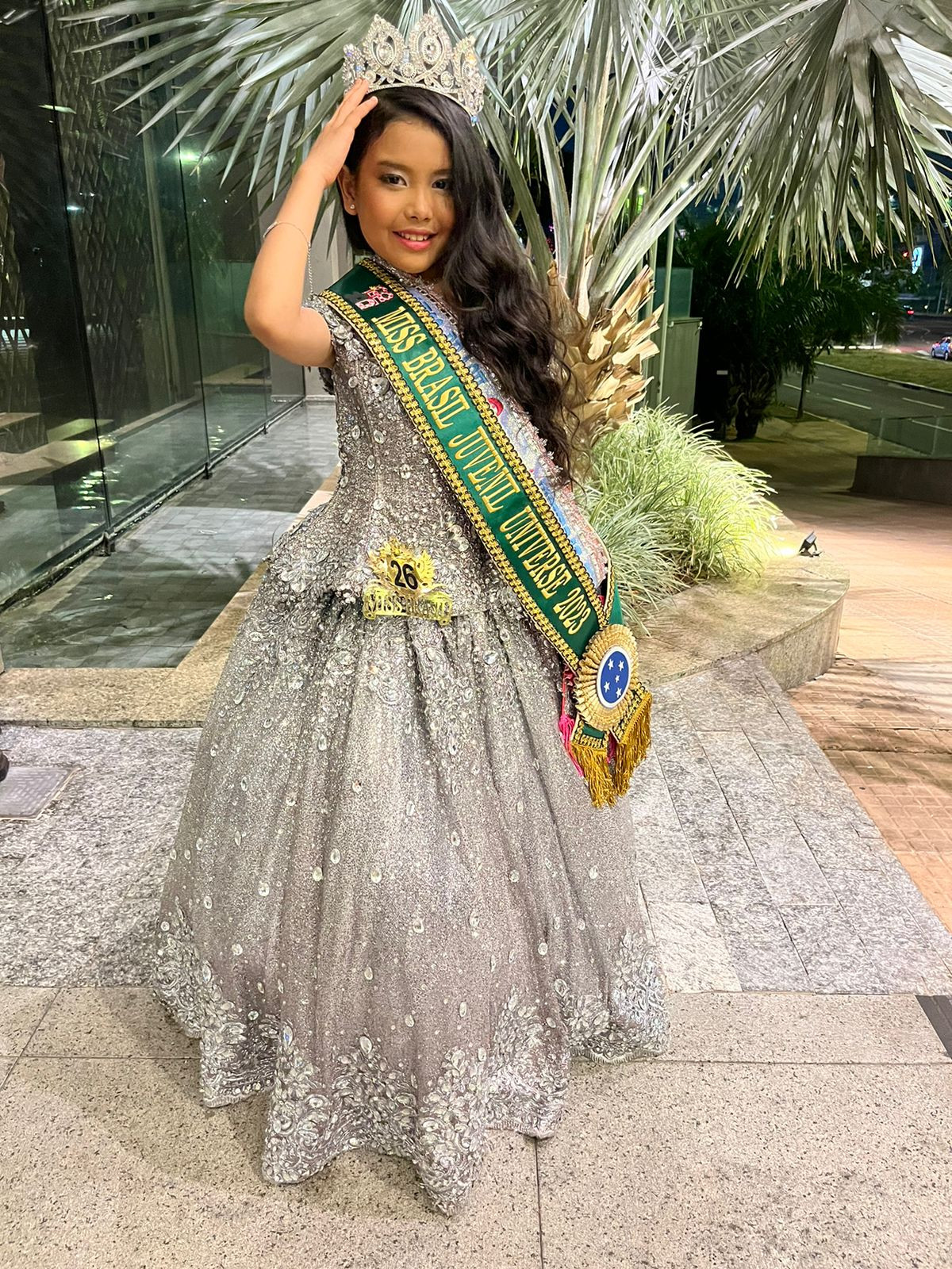 Amambaiense de 9 anos é eleita Miss Brasil Juvenil 2023