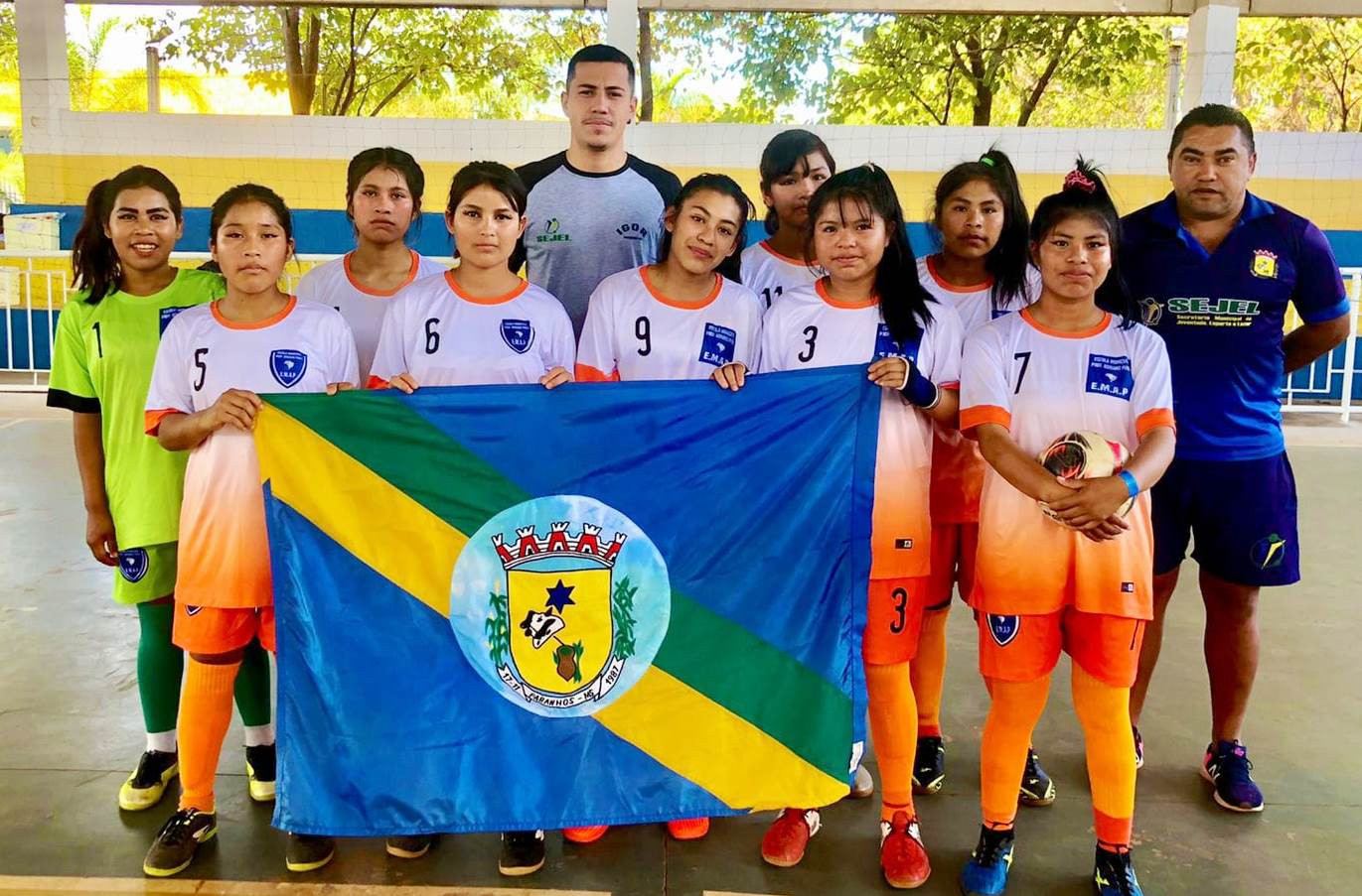 Futsal feminino de Paranhos está na final do JEMS 2022 em Três Lagoas