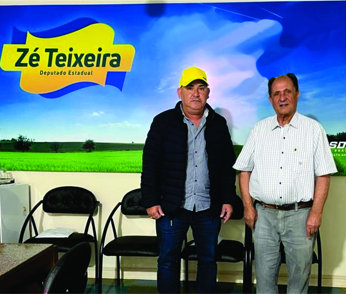 Presidente da Câmara João Baresi discute investimentos para Tacuru em audiência com deputado Zé Teixeira