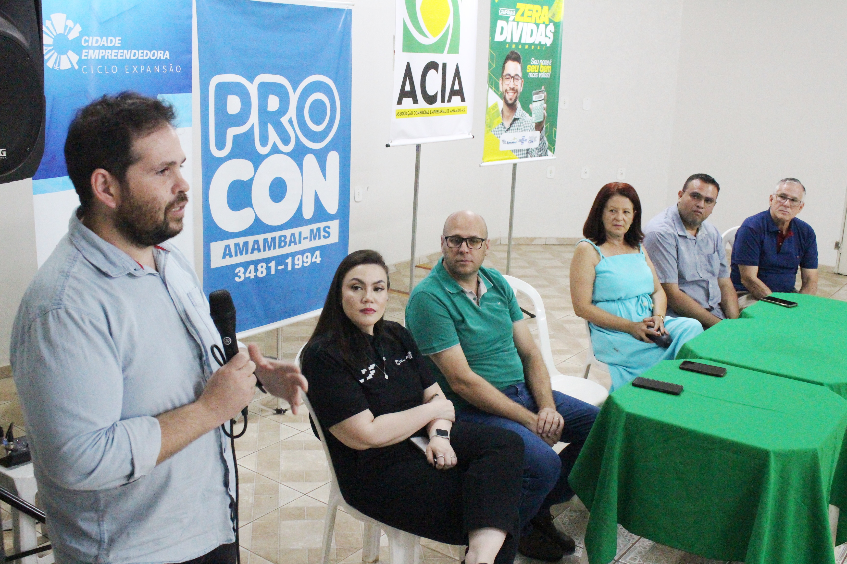 ACIA, Procon, Sebrae e prefeitura lançam campanha “Zera Dívidas” em Amambai