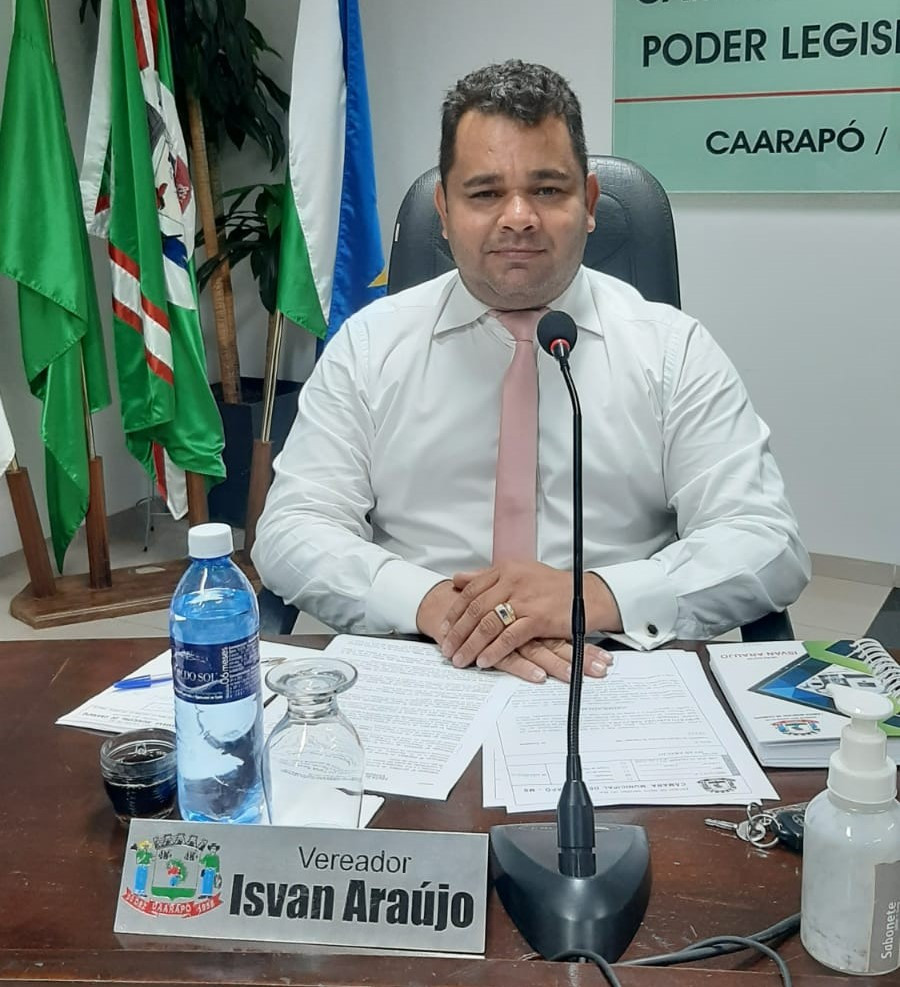 Vereador Isvan Araújo comemora contratação de novos médicos para Caarapó