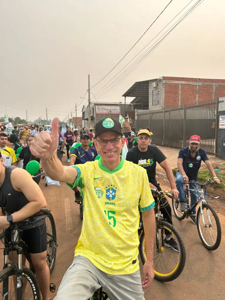 Coligação "Amambai Muito Mais para Você" realiza grande passeio ciclístico com apoio popular